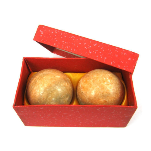 Шары баодинг из коричневого камня 53 мм