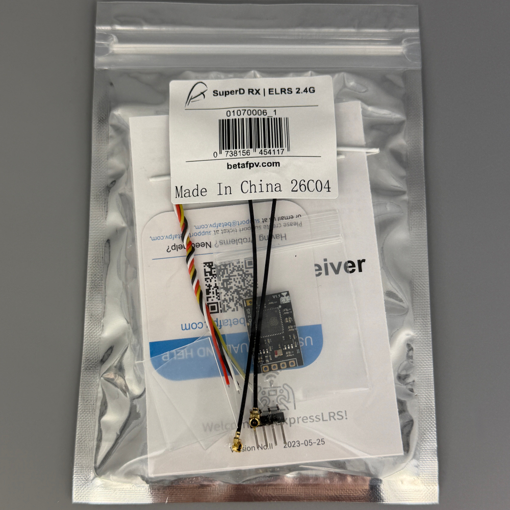 Приемник (RX) Betafpv SuperD ELRS 2.4