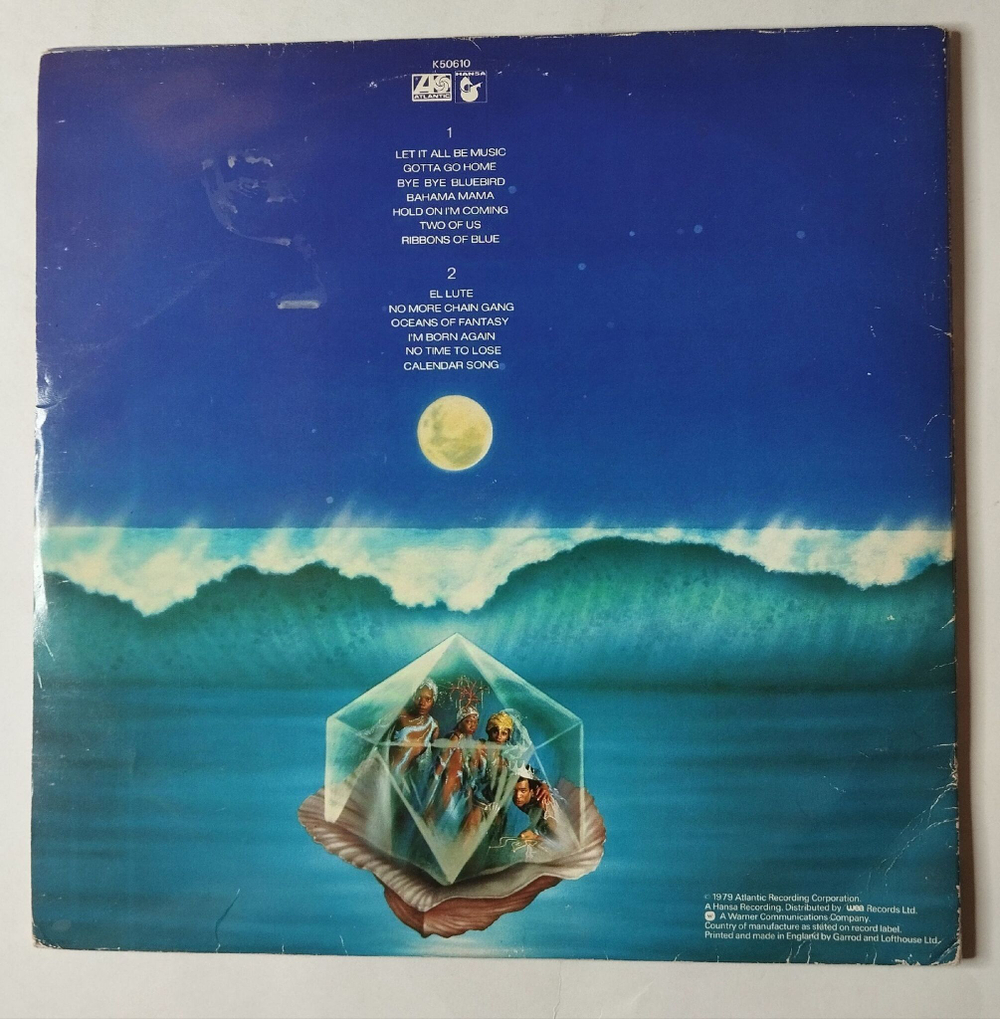 Винтажная виниловая пластинка LP Boney M. Oceans Of Fantasy (UK 1979) Bye Bye Bluebird