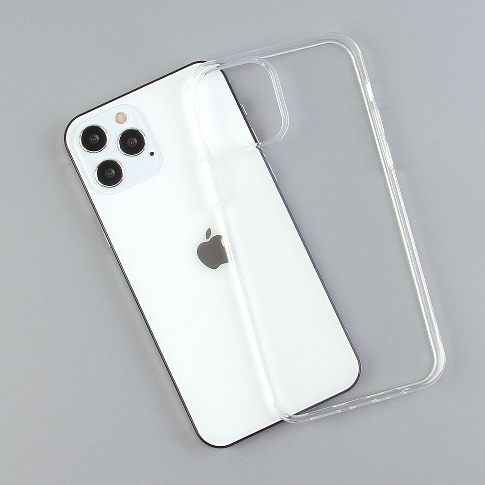 Ультра тонкий прозрачный силиконовый чехол для iPhone 12 и 12 Pro, серия Ultra Clear от Caseport