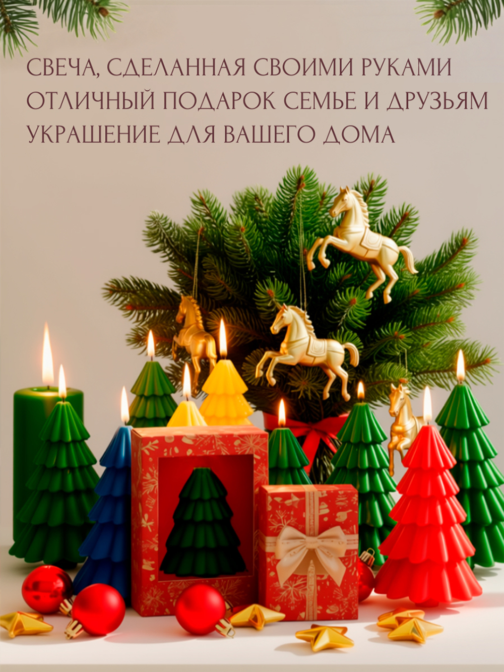 Краситель для свечей «Красный» 10 г.