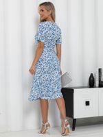 Платье Тесса (голубо-белое) П15929-45М LT Collection