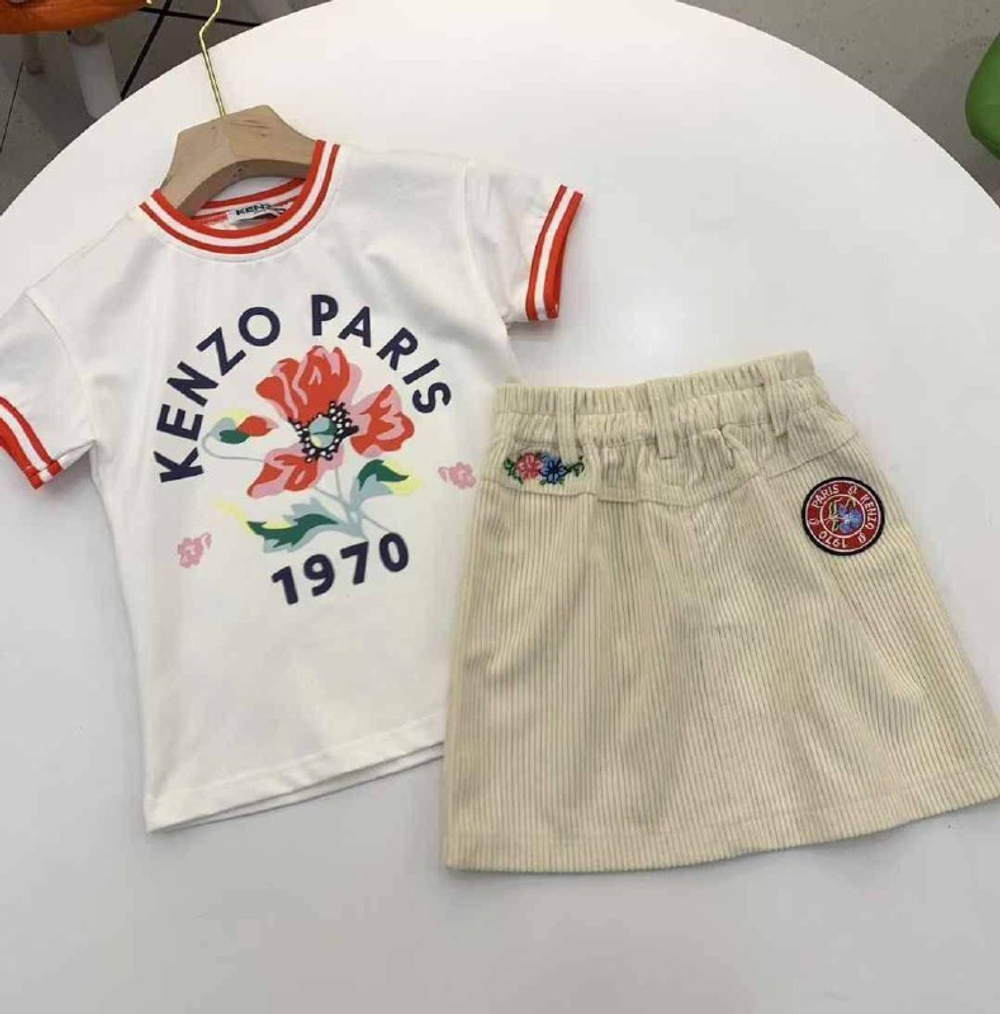 Детский комплект с юбкой KENZO