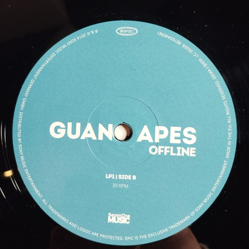 Винтажная виниловая пластинка LP Guano Apes Offline (EU 2014)