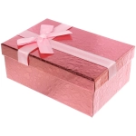 Коробка подарочная «Изысканность» 21*14*8 см, Розовый