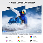 23.8" Портативный игровой монитор UPERFECT UStaion Delta Mega 1920x1080, 100 Гц, IPS