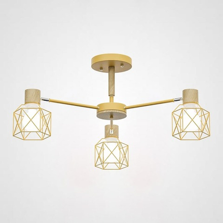 Потолочная Люстра Corf B3 Yellow 3 Lamps By Imperiumloft