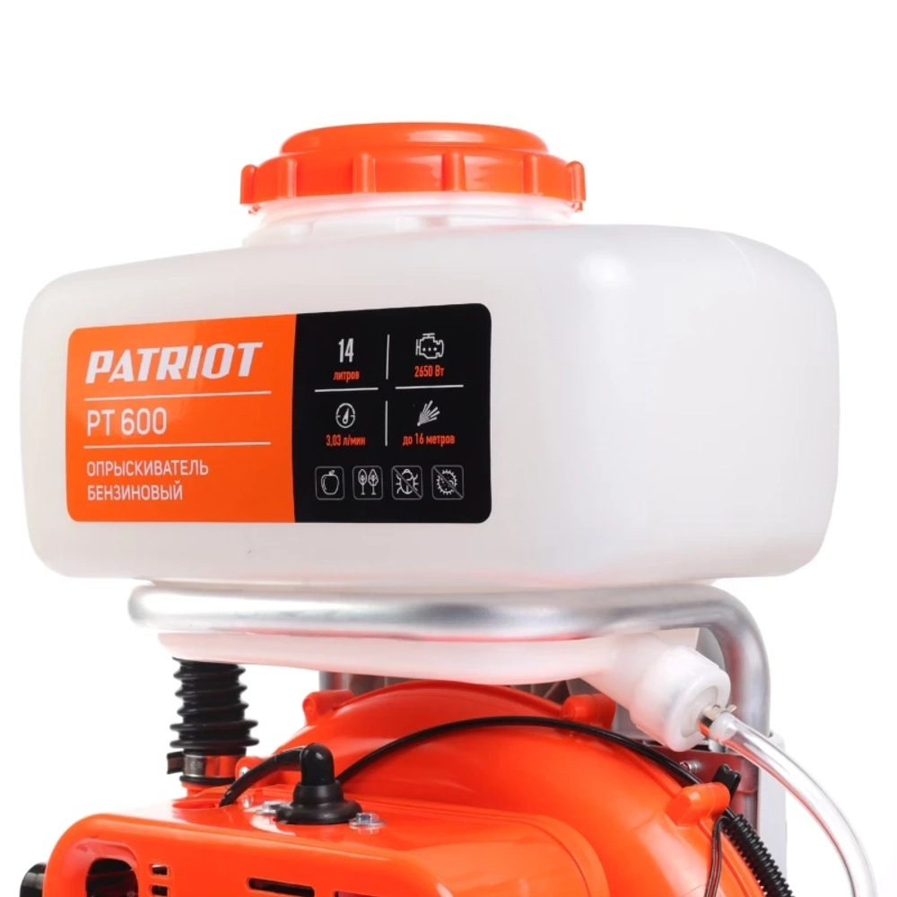 PATRIOT PT 600 опрыскиватель бензиновый ранцевый 755302615