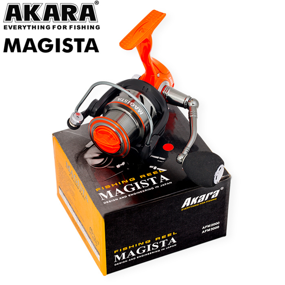 Катушка рыболовная Akara Magista AFM 3+1bb