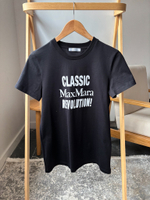 Хлопковая футболка MaxMara, S