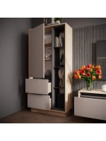 Модульная стенка со шкафом Туя светлая 29х32х150