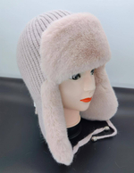 Женская шапка-ушанка