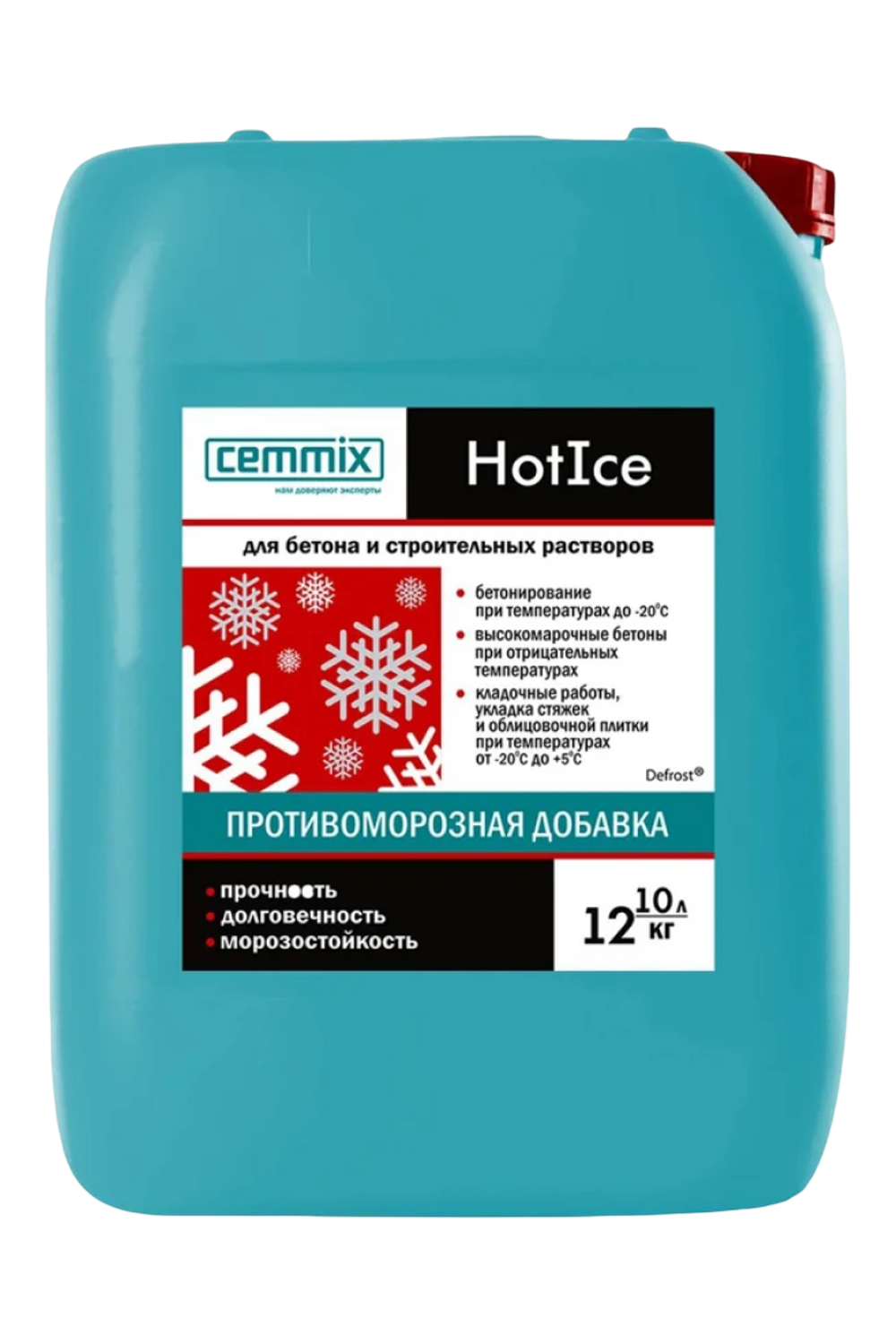 Добавка "Нotice" противоморозная "CEMMIX" 10л