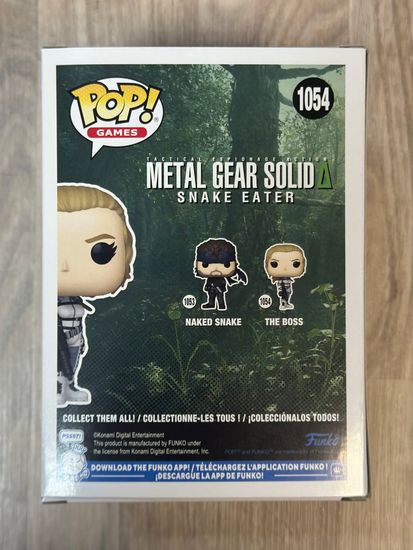 Фигурка Funko POP! Games Metal Gear Solid 3 The Boss (1054) 84925 / Фигурка Фанко ПОП! по мотивам игры "Metal Gear Solid 3: Snake Eater", Босс
