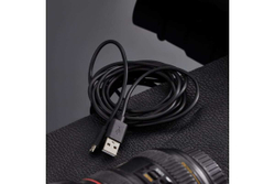 Шнур REXANT micro USB male - USB-A male 1.8M черный 18-1164-2