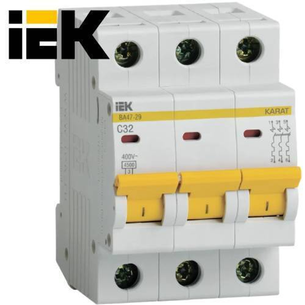 Автоматический выключатель IEK 3-Р 32А