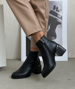 Ботильоны из эко кожи / Искусственный мех