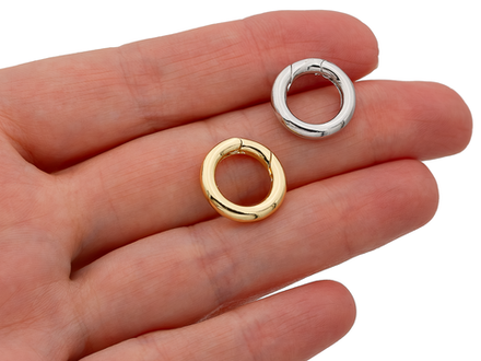 Круглый карабин 15мм