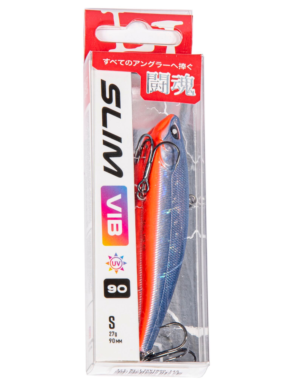 Воблер тонущ. вертикал. LJ Pro Series SLIM VIB S 90.00/101