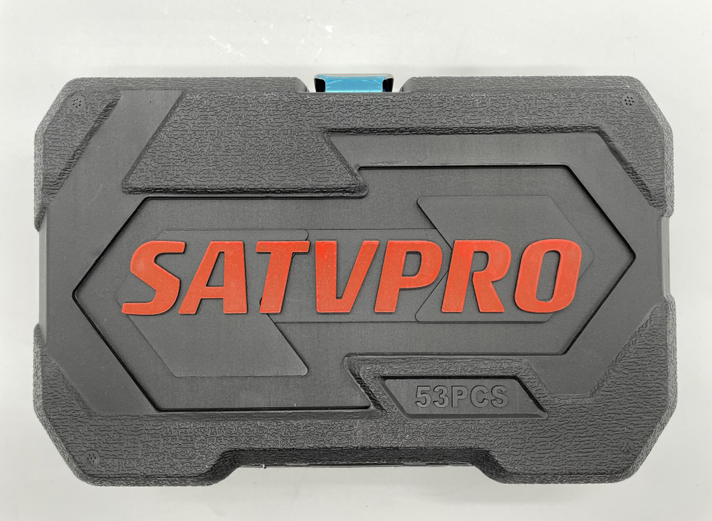 Набор инструментов для автомобиля SatdPro на 53 предмета (черный прочный кейс)