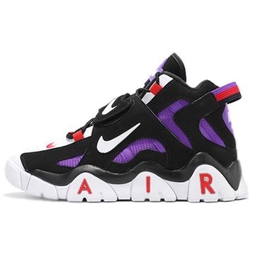Nike Air Barrage Винтажные баскетбольные кроссовки MID Топ Мужские