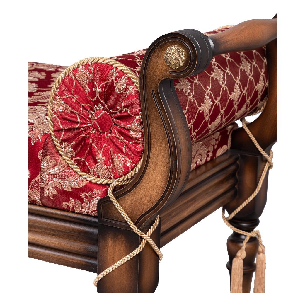 Банкетка Флоренция Орех(Д) Каледония Даймонд Черри