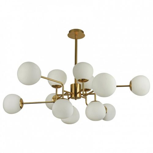 Люстра на штанге Maytoni MOD221-PL-12-G