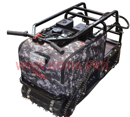 Мини мотобуксировщик KOiRA "Вжик" (107 см) 7 л/с с ручным стартером