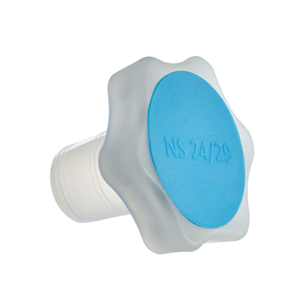 Воронка делительная грушевидная, 1000 мл, шлиф 29/32, с PTFE краном и пробкой