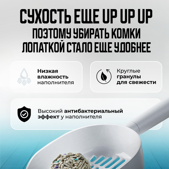 Наполнитель для кошачьего туалета смесь 5в1
