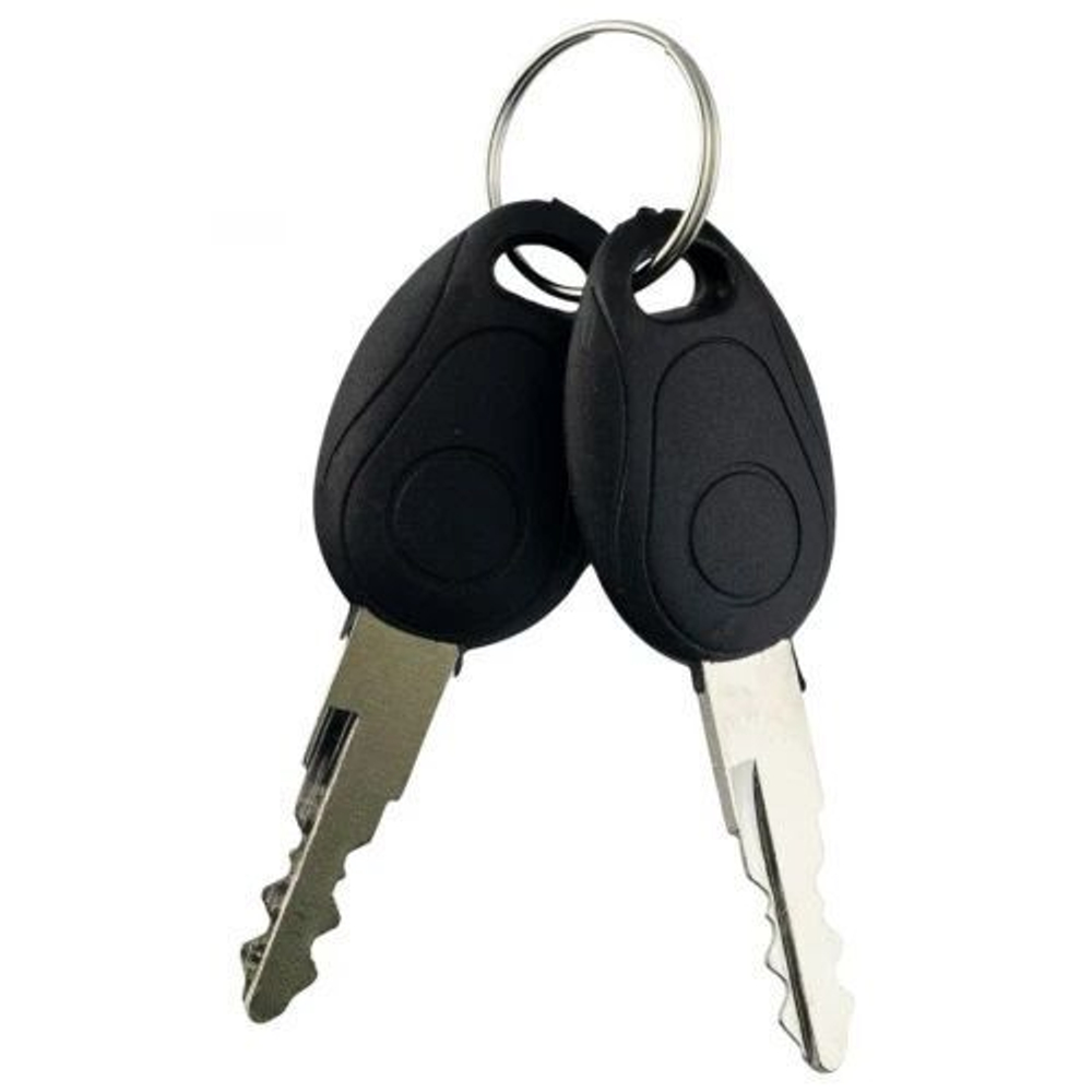 Ручка газа с вольтметром и замком зажигания AVS-07 кабель 1,7м