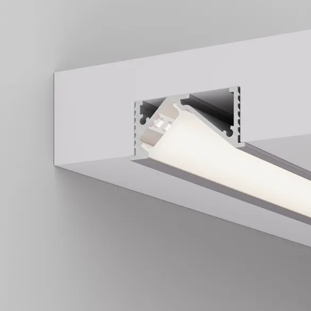 Профиль SL-BEVEL-W32-F-2000 ANOD  (Arlight, Алюминий) 063940