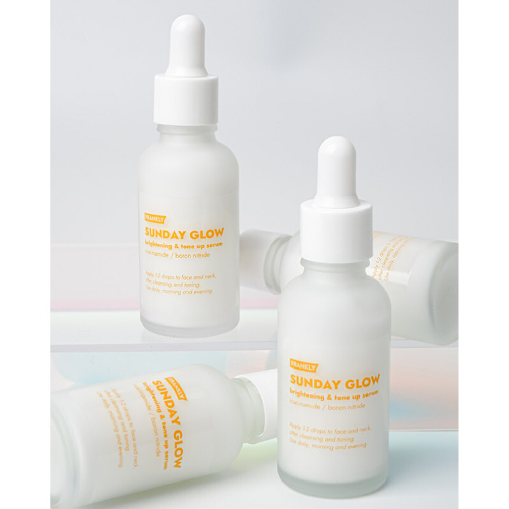Frankly  Sunday Glow Brightening&Tone Up Serum осветляющая сыворотка с блюр-эффектом с 5% ниацинамида