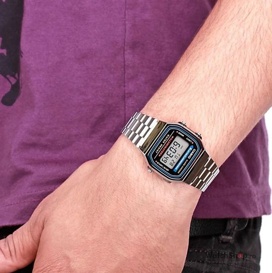 Электронные наручные часы Casio A168WA-1WDF