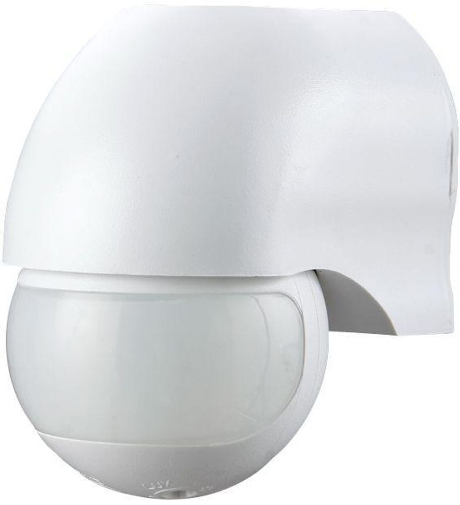 Сенсор включения освещения 180град. LX-454/Wl настенный бел. Camelion 10979