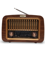 Радиоприемник в ретро стиле+MP3 плеер, Bluetooth TWS NS-6656BT