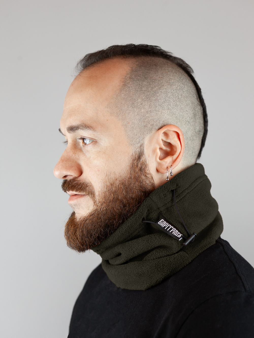 Бафф хаки флис