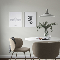 IKEA BILD  (ИКЕА БИЛД)  -  Плакат, Музей Прадо, Мадрид, 40x50 см.