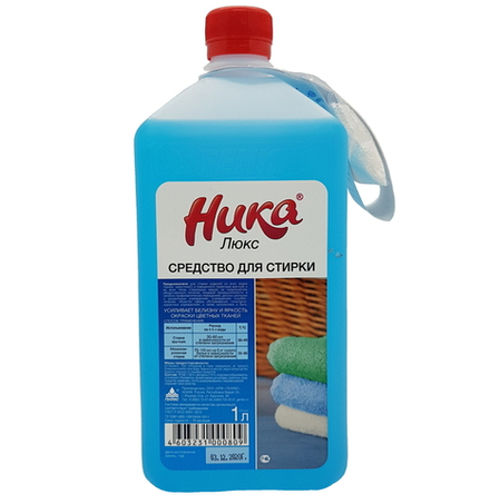 Д/СТИРКИ БЕЛЬЯ "Ника-ЛЮКС" 1л/12