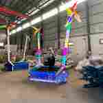 Банджи-батут «Ветряная мельница», 1-местный, 2×2×4,5 м