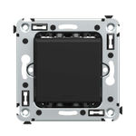 Переключатель 1-кл. СП Avanti "Черный матовый" DKC 4412113