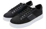 EMPORIO ARMANI Stylish Skateboarding Shoes Men"s Black