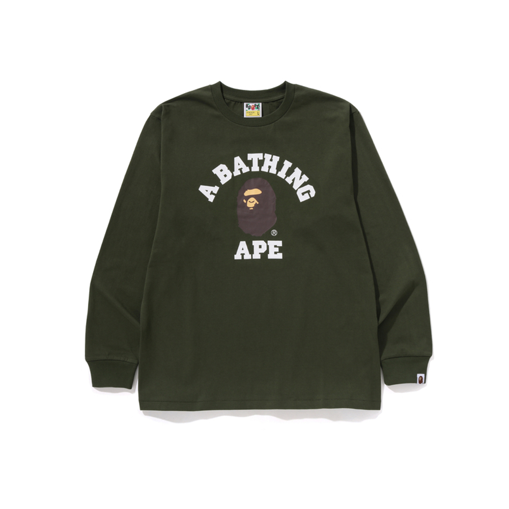 A Bathing Ape College L S Tee