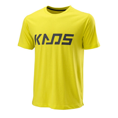 Мужское теннисное поло Wilson Kaos Tech T-Shirt Men - Yellow, Black