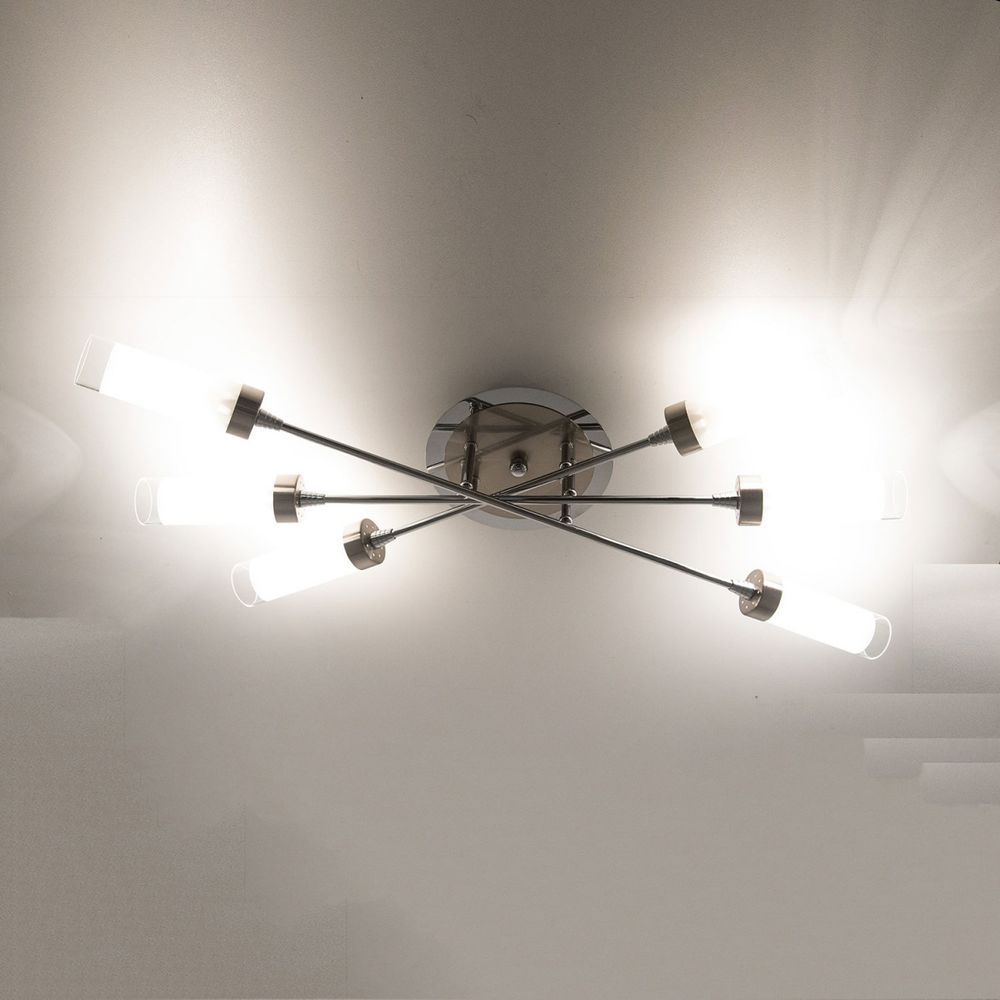 Citilux Хеликс CL109161 Люстра потолочная Матовый Хром