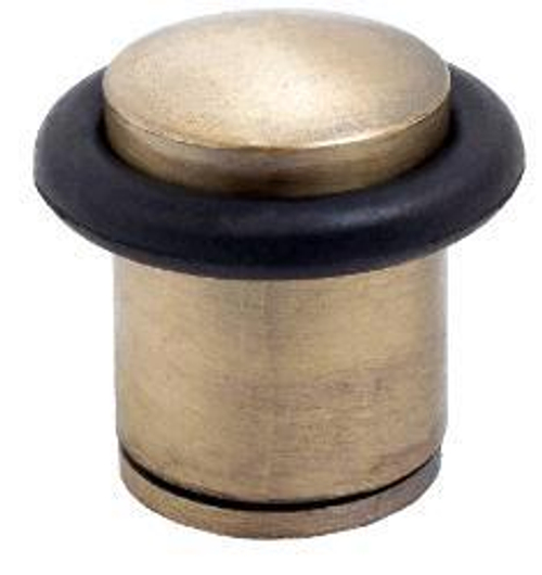 Ограничитель  дверной Стандарт цилиндр  588А-2 AB  ст.бронза  европакет /13044