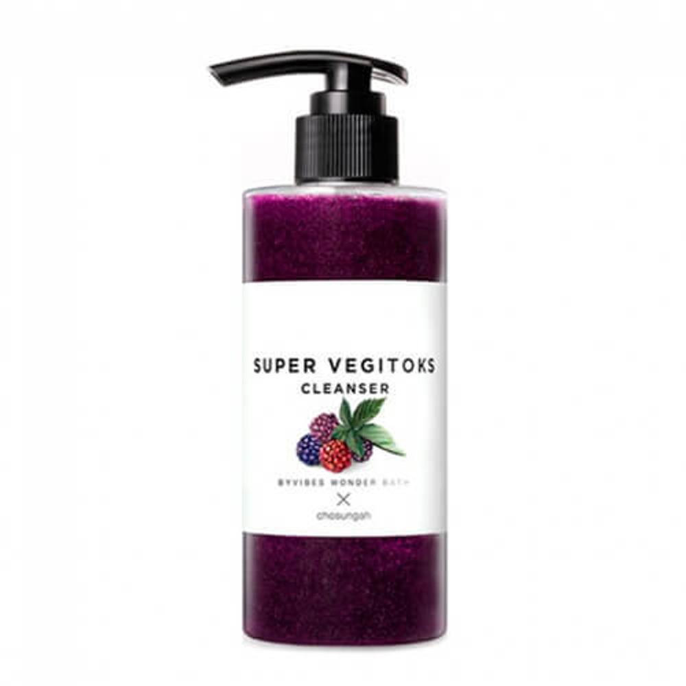 Chosungah By Vibes Wonder Bath Super Vegitoks Cleanser Purple детокс очищение для упругости кожи