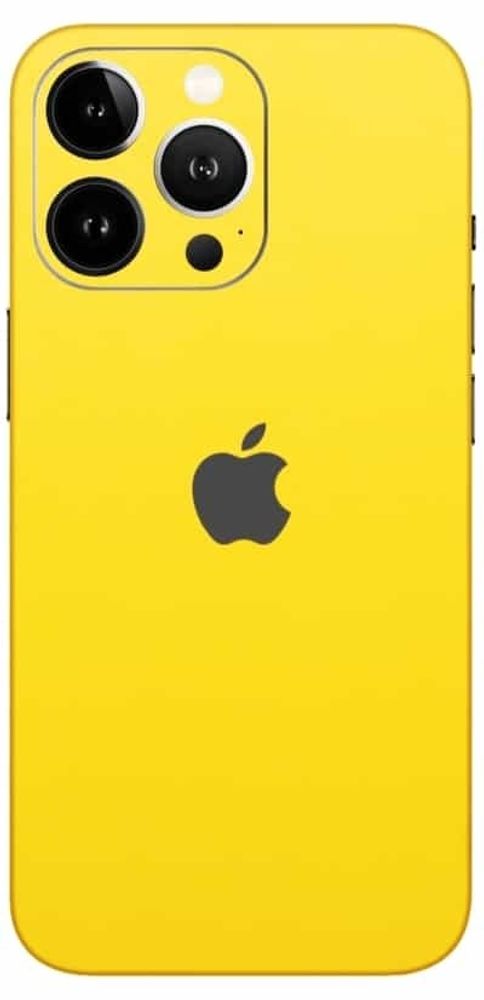 Декоративная защитная пленка Yellow Matte (KR)