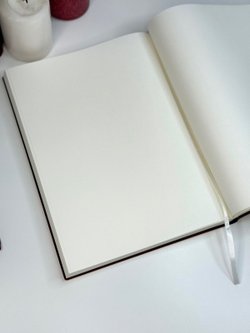 Блокнот А4 200л. (400страниц) без разлиновки Желтый (К44-539A)