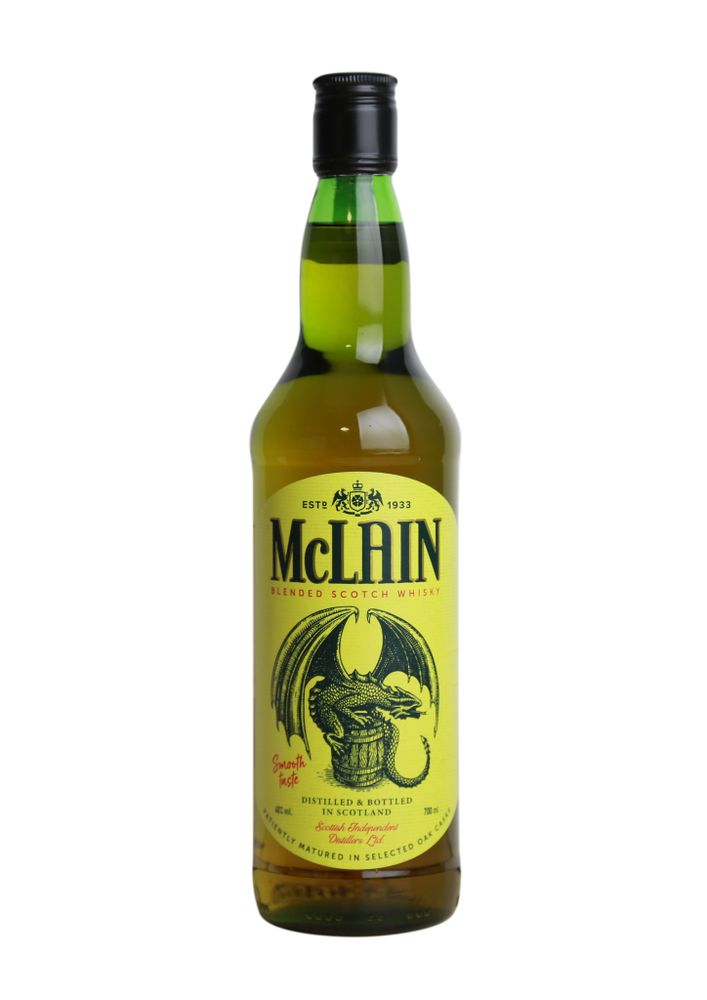 Виски McLain blended scotch whisky 40%